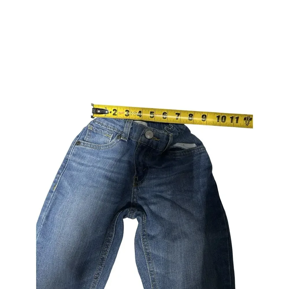 Levi’s 511 Performance Slim Boys Jeans Size 7 Regular Blue Stretch Denim Pants